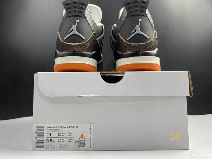 CW7183-100 Starfish Air Retro 4 (W) Jordan 1102